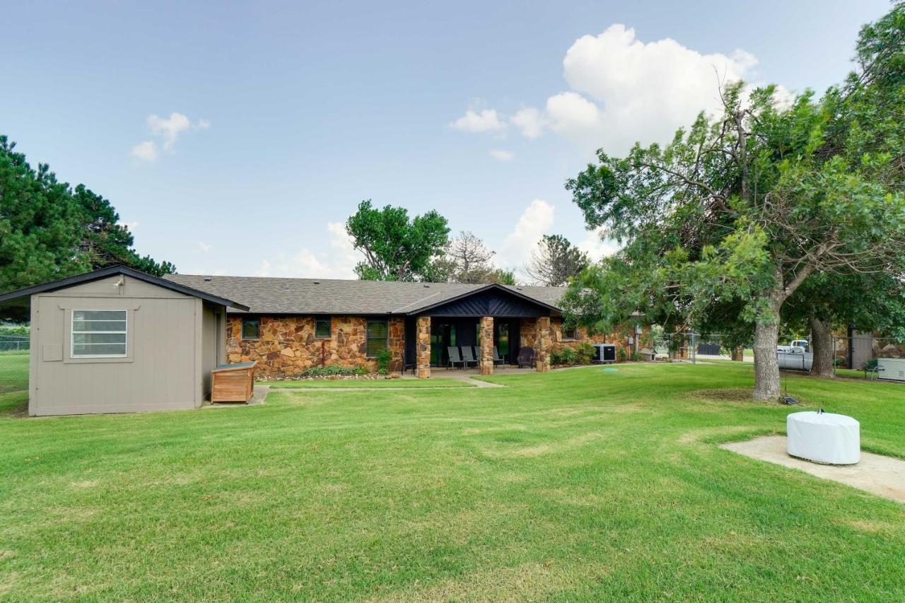 Spacious Country Home Near Ft Sill And Medicine Park Lawton Ngoại thất bức ảnh